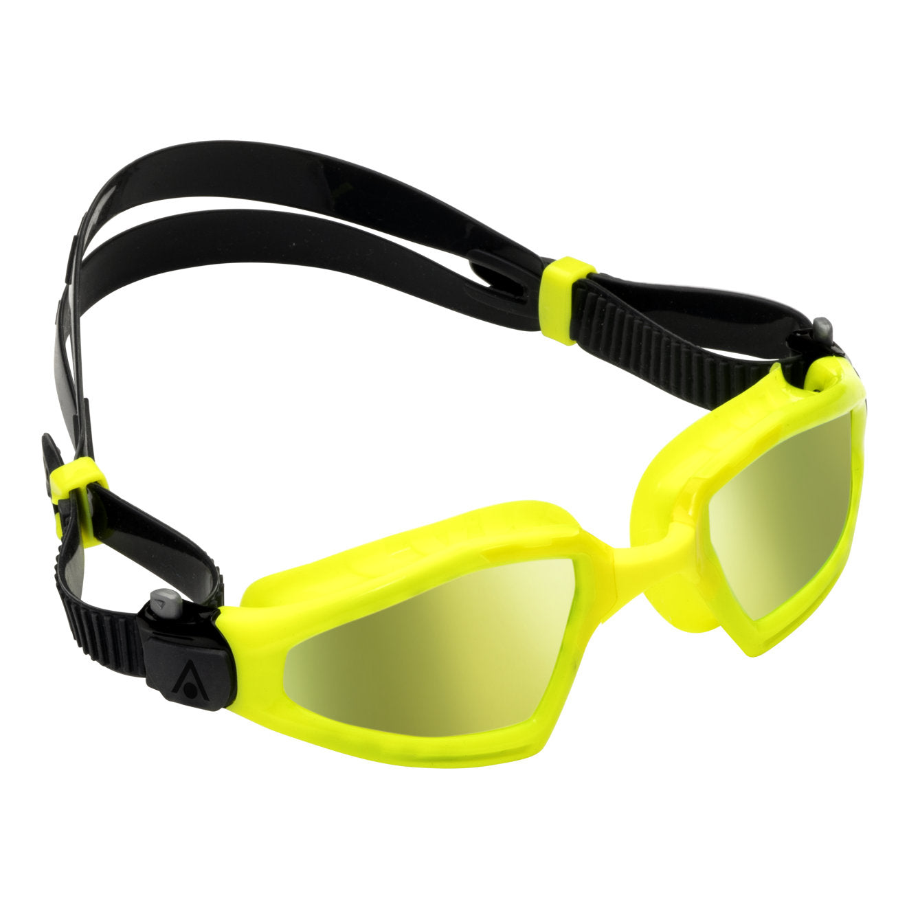 Aquasphere Kayenne Pro swimming goggles with clear lenses and adjustable strap, designed for comfortable fit during swimming.