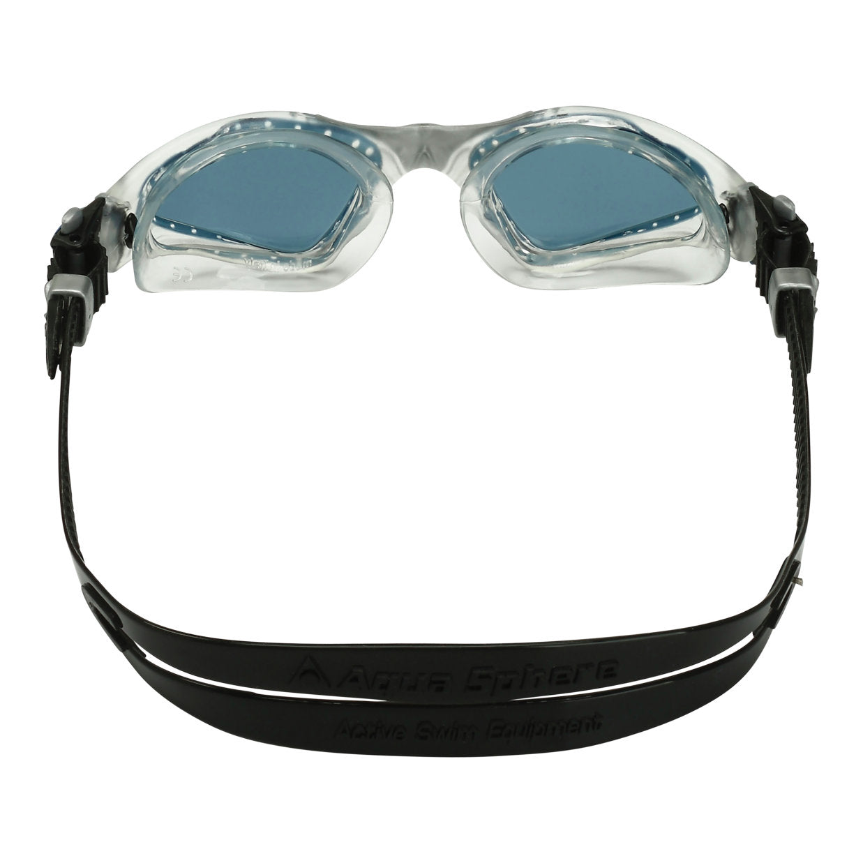 Aquasphere Kayenne swimming goggles with clear lenses and adjustable strap, designed for comfortable water fit.