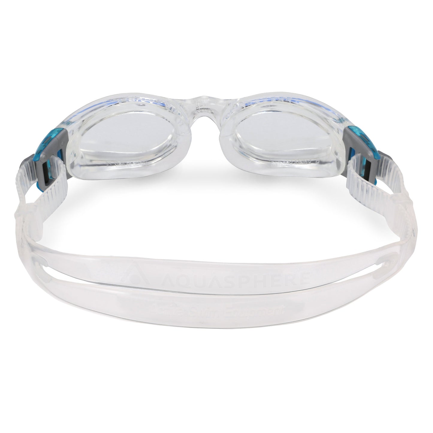Aquasphere Kaiman small swimming goggles with clear lenses and adjustable strap, designed for comfortable fit and visibility.