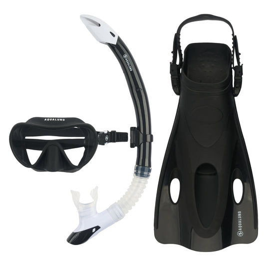 Aquasphere Nabul Mask / Snorkel & Fins Set