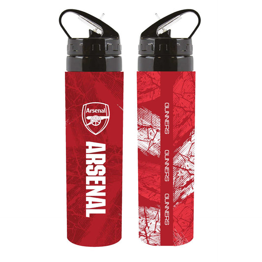 Team Merchandise aluminium 750ml sports bottle with a sleek design, ideal for training and outdoor activities.