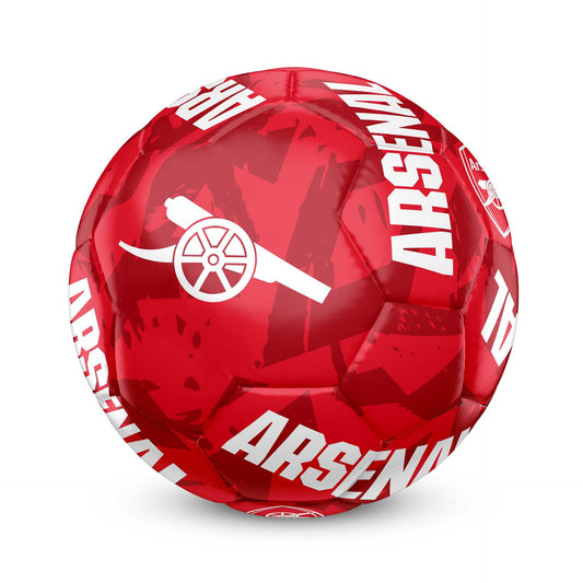 Size 5 graffiti football from Team Merchandise, sporting goods with vibrant graffiti design and official team branding.