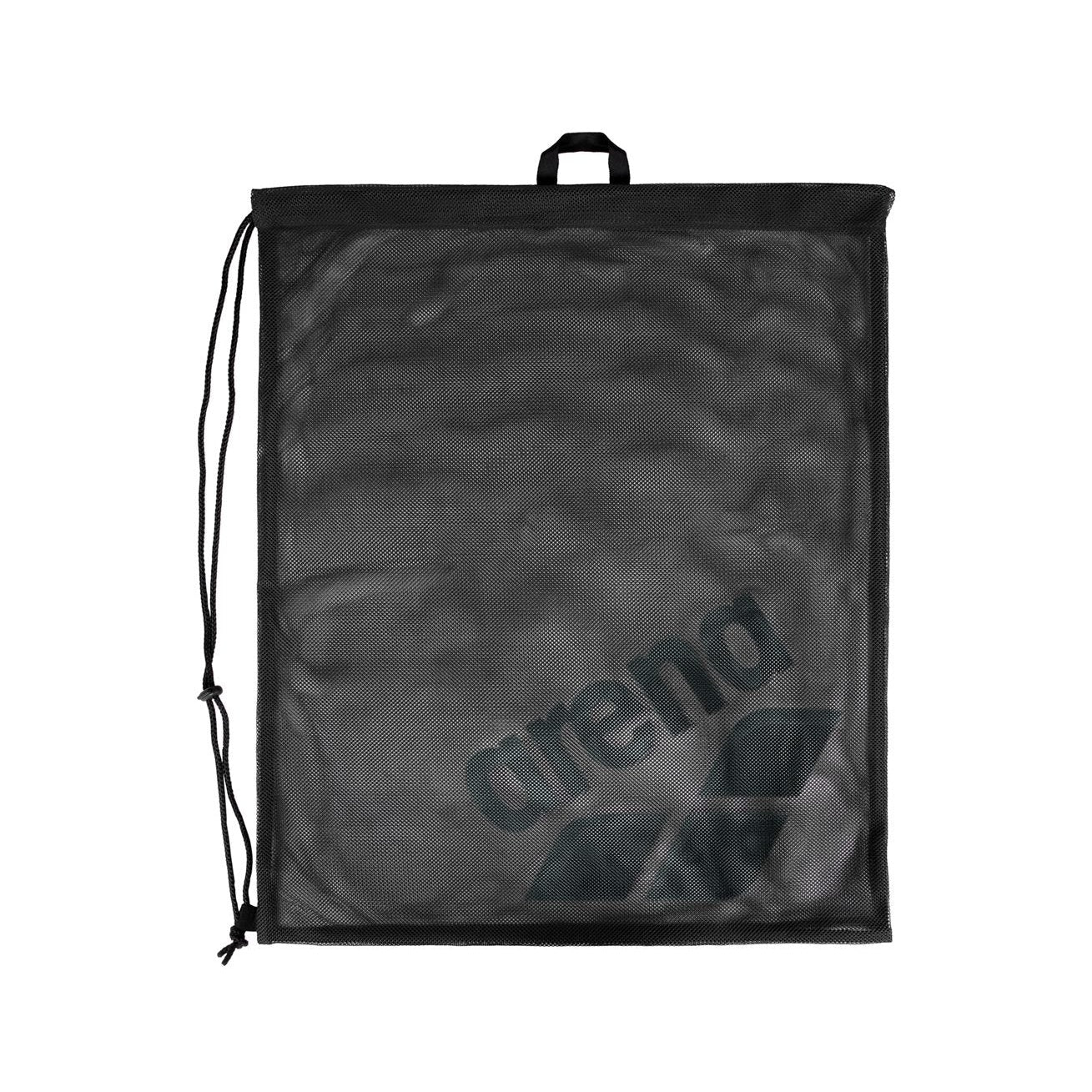 Arena Swim Go Mesh Bag for swimming gear, featuring a breathable mesh design and durable handles for easy carrying.