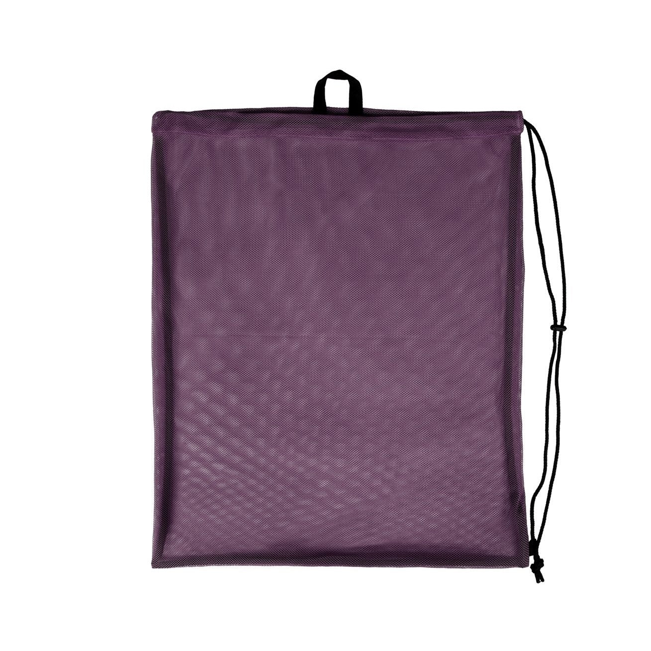 Arena Swim Go Mesh Bag for swimming, featuring breathable mesh material and sturdy handles, ideal for carrying swim gear.