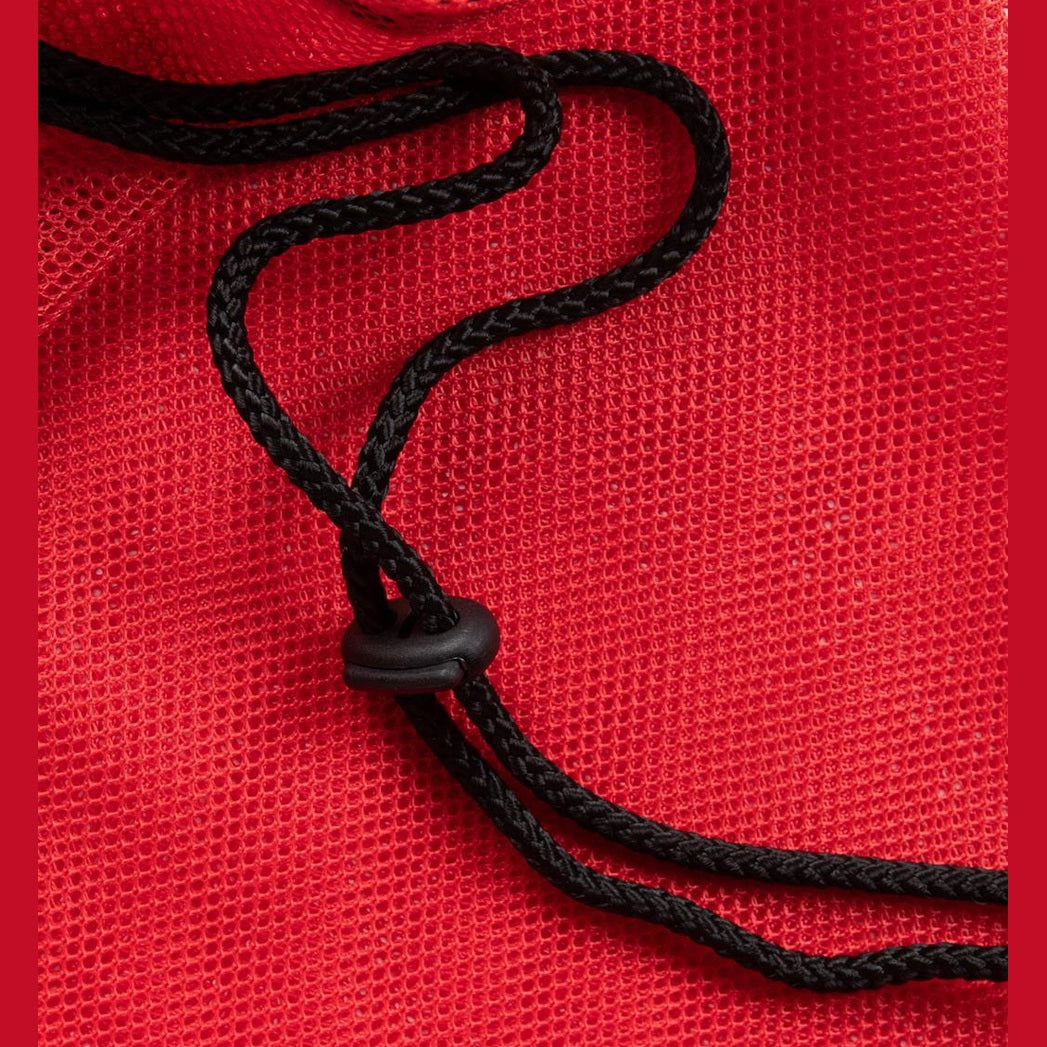 Arena Swim Go Mesh Bag for swimming, showing a durable mesh design with a drawstring closure and brand logo.
