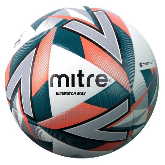 Mitre B1115 Ultimatch Max Football White - Sze 5