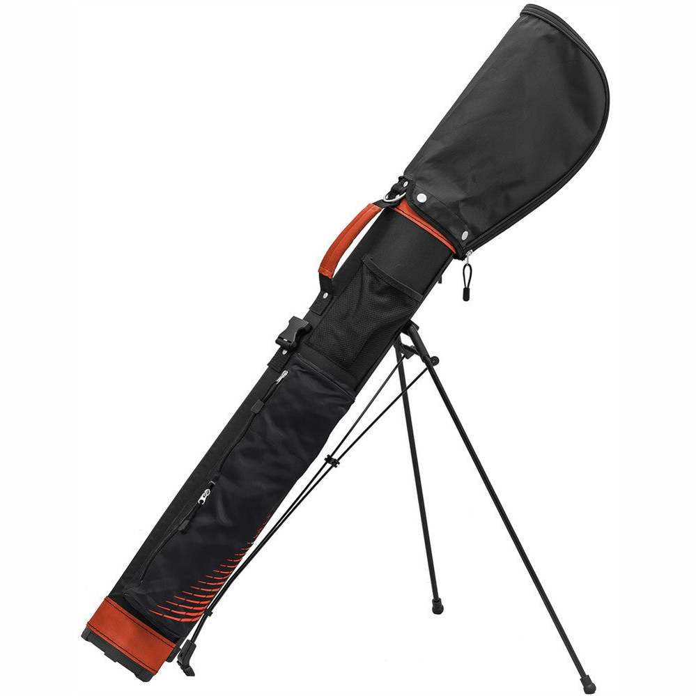 Longridge 5-inch Travelite Stand Bag for sports equipment, featuring durable fabric and sturdy stand support.
