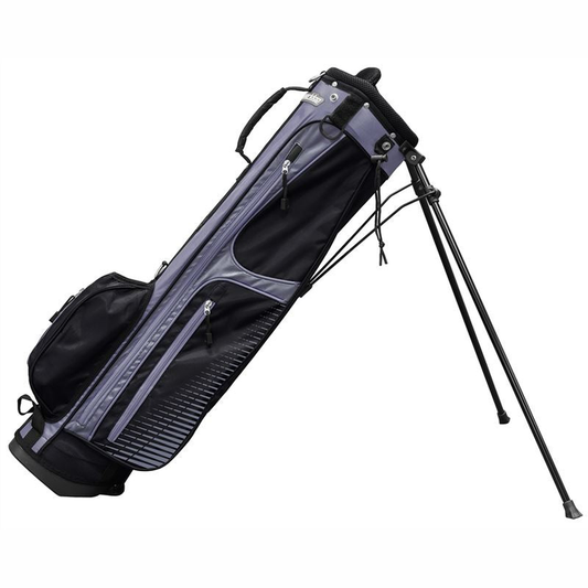 Longridge 6-inch Weekend Stand golf bag with multiple compartments and sturdy stand for easy carrying and organization.