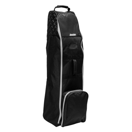 Longridge Explorer golf travel cover with wheels, durable sporting goods designed for easy transport of golf clubs and accessories.
