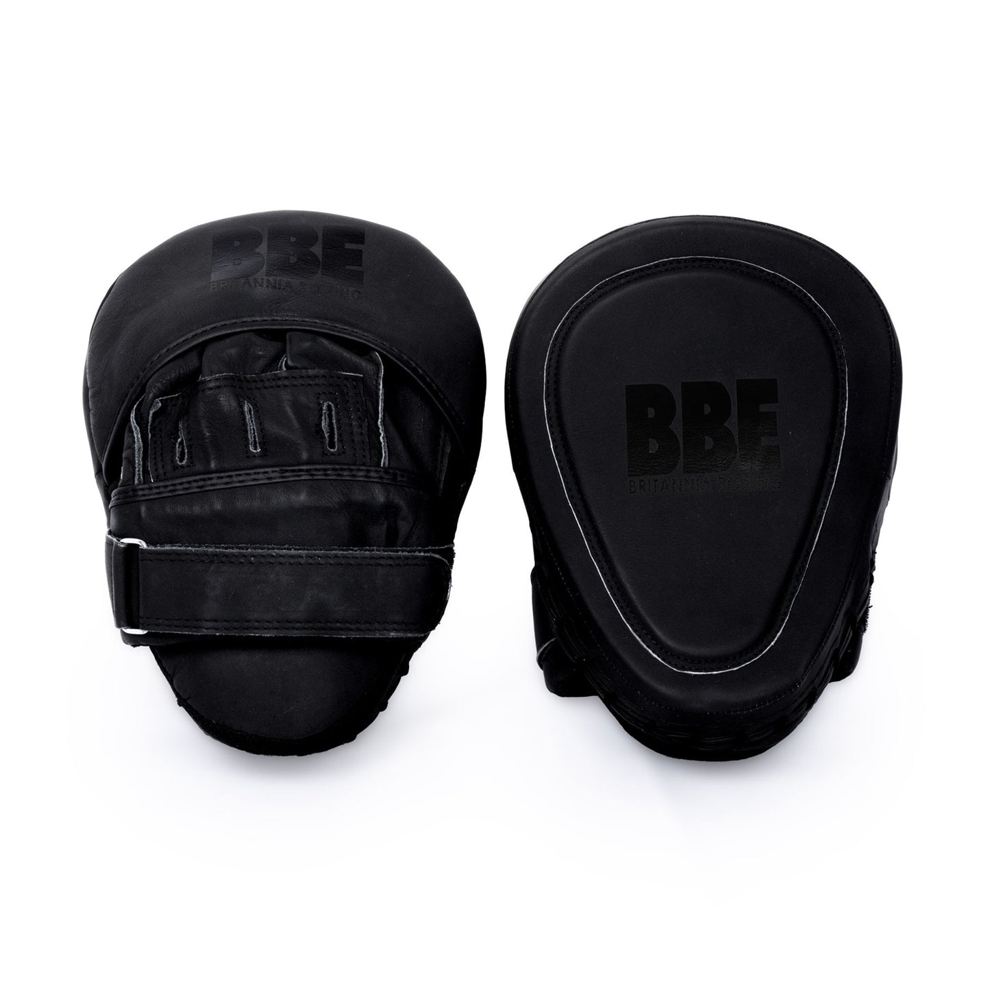 BBE Matte Black Gel Boxing Focus Pads