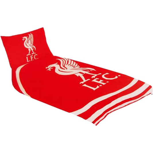 Foco Pulse single duvet set featuring team merchandise, sports-themed bedding with bold team logo and vibrant colors.