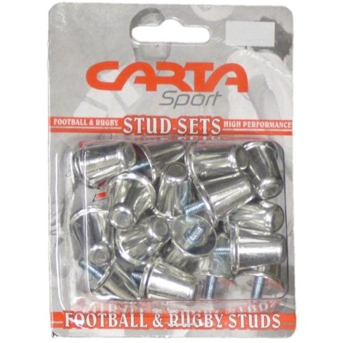 Cartasport Aluminium Rugby Union Studs Blister Pack Of 16