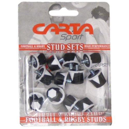 Cartasports Safety Football Studs Blister Pack Of 12