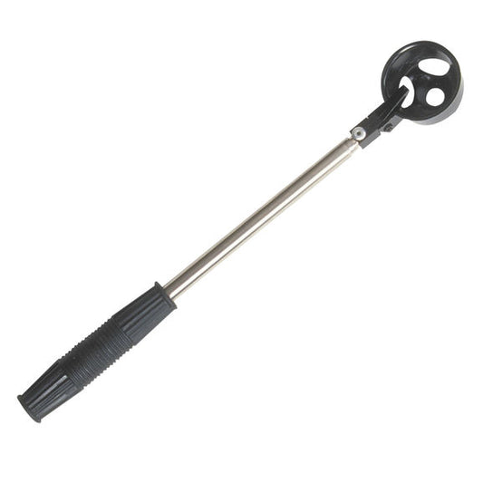 Masters Super Compact Ball Retriever 2m for sporting goods, showing its lightweight, portable design for retrieving balls during play.