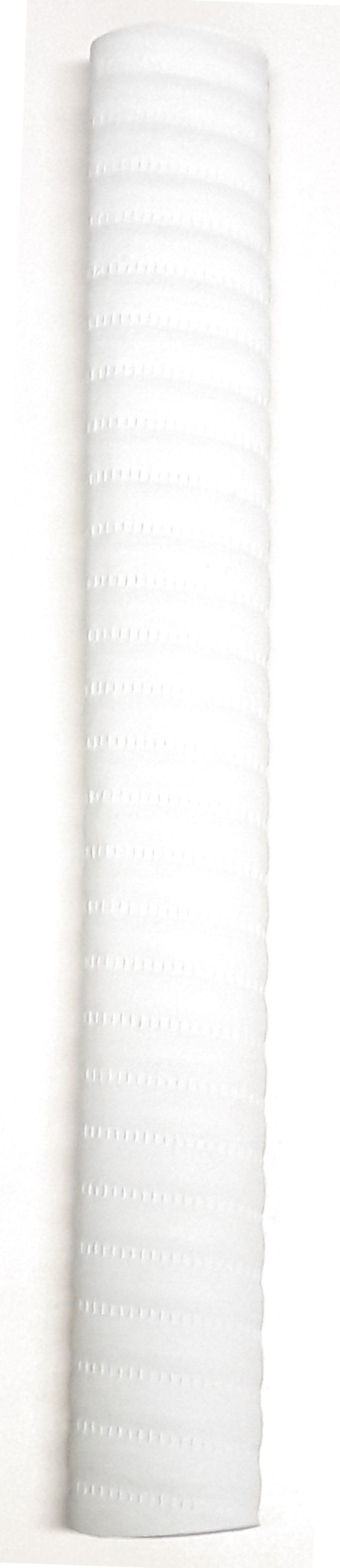 Cricket bat handle rubber coil by Cartasport with black and yellow grip for improved grip and shock absorption.