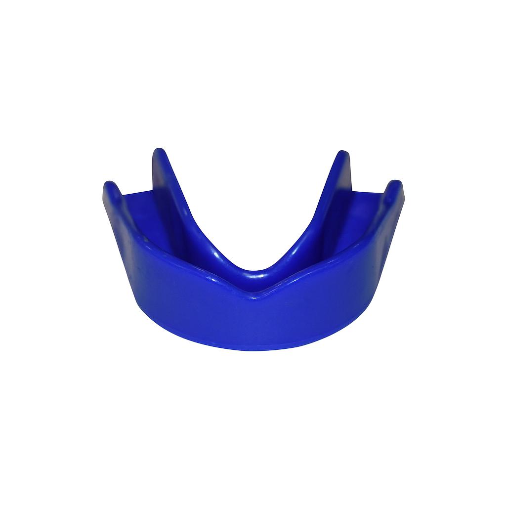 Safegard Essential Boil and Bite Mouthguard in orange with black accents, designed for sports protection and dental safety.