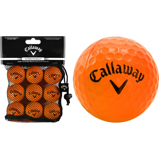Callaway Soft Flight Golf Balls Pack of 9