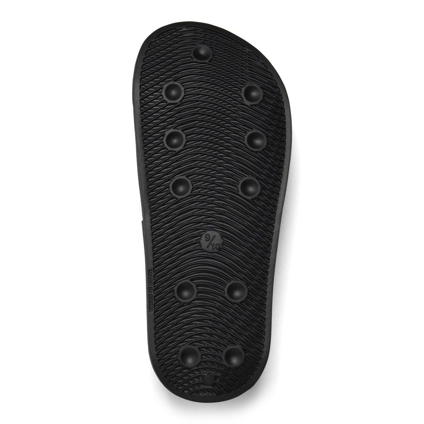 Canterbury rugby slide sandal with adjustable straps and cushioned sole, black color, designed for comfort and support.