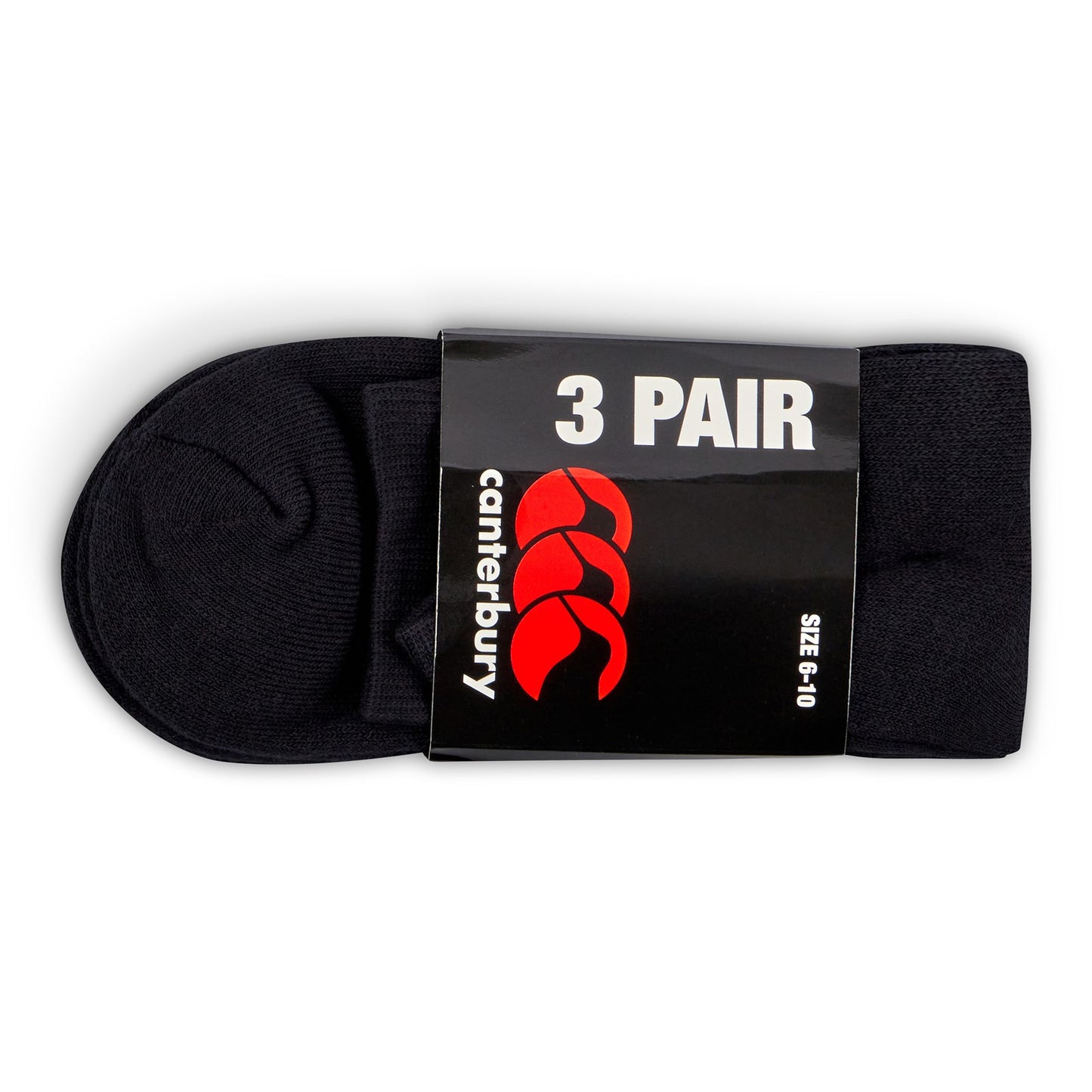 Canterbury 3 Pack Crew Sock