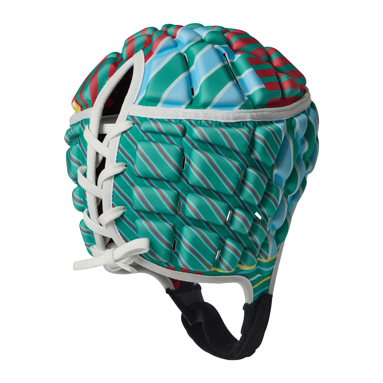 Canterbury Uglies Raze Headguard for rugby, black protective headgear with Canterbury branding, designed for rugby players.