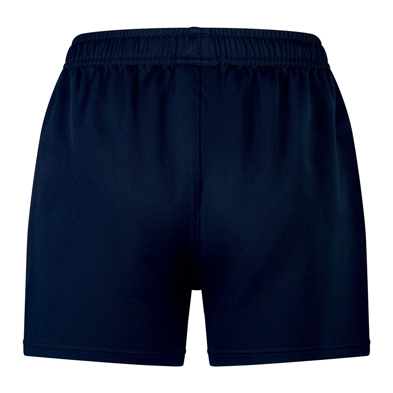 Canterbury Professional Poly Short 2.0 Junior rugby shorts in navy with adjustable waistband and durable fabric for young players.