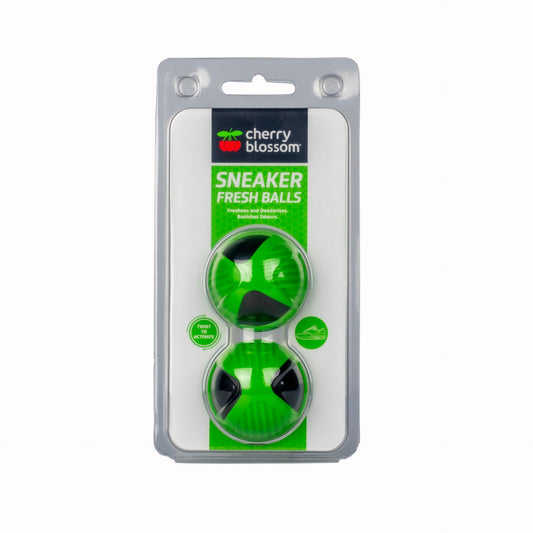 Cherry Blossom Sneaker Fresh Balls in packaging, designed to keep athletic shoes smelling fresh and odor-free.