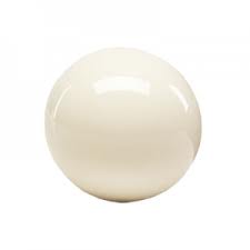 White Cue Ball 1 7/8in