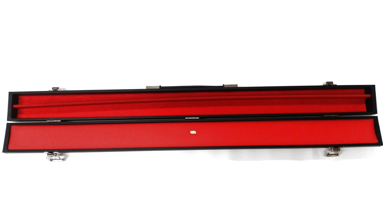 Black Boxwood 2 Piece Cue Case