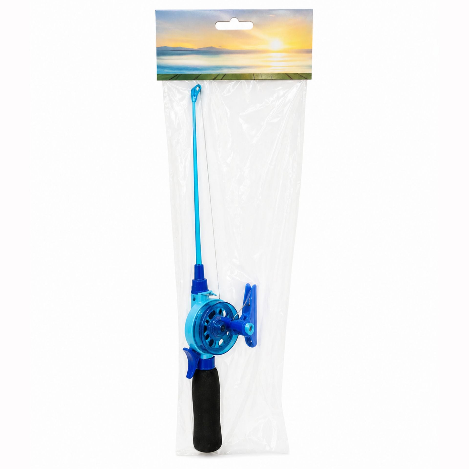 Catch Fishing Crab Fishing Rod, a sturdy sporting goods rod designed for crab fishing, with a sleek black handle and durable build.