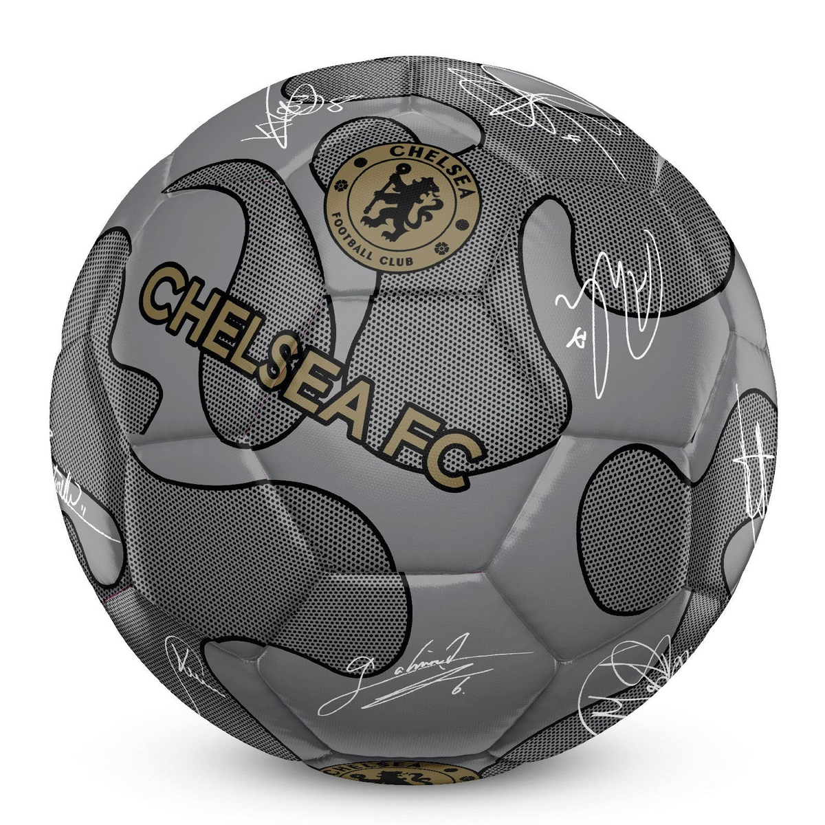 Team Merchandise 32 Panel Camo Signature Football Size 5 with camouflage pattern and signature branding for sporting goods.
