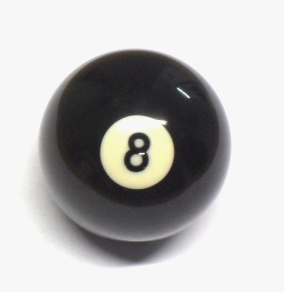 Single No.8 Black 2in Pool Ball