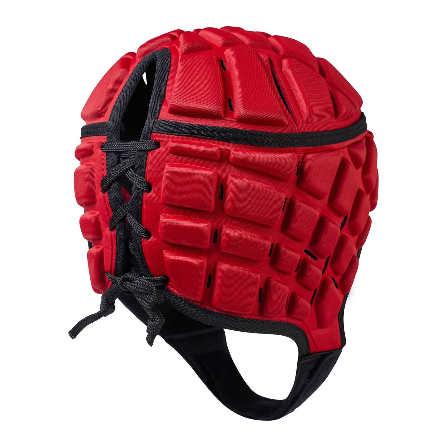 Canterbury Raze rugby headguard, lightweight protective headgear with adjustable straps and breathable padding, designed for rugby players.
