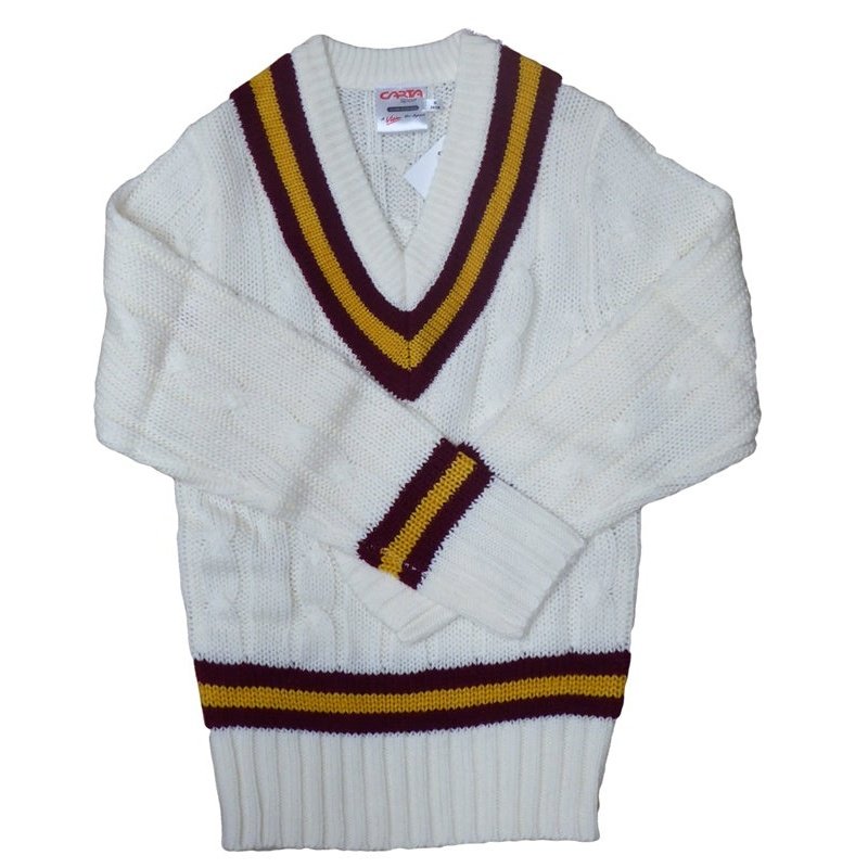 Cartasport Cable Knit Cricket Sweater