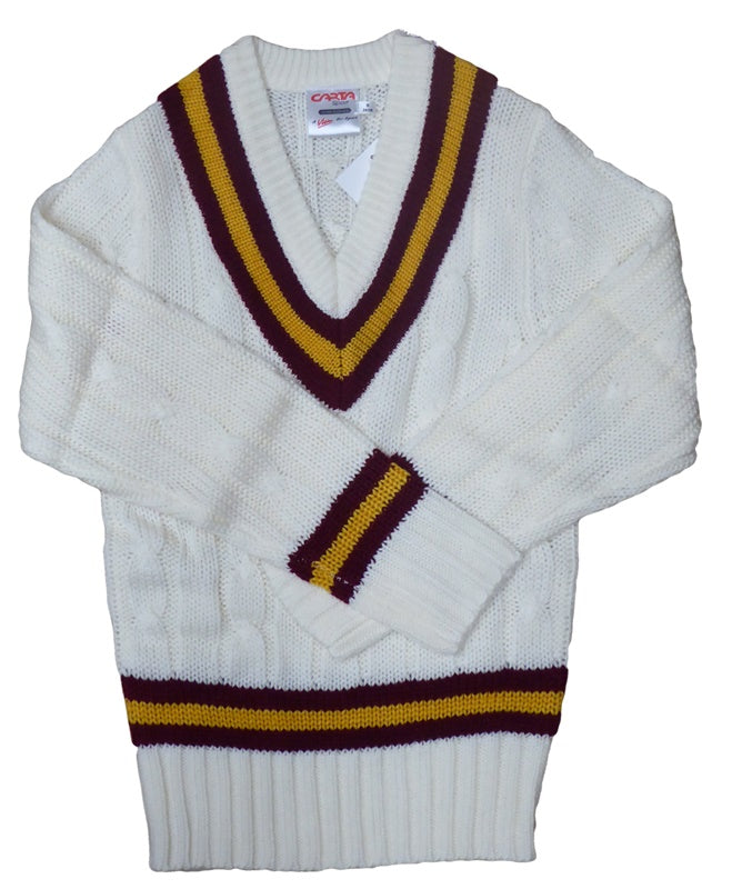 Cable Knit Cricket Sweater