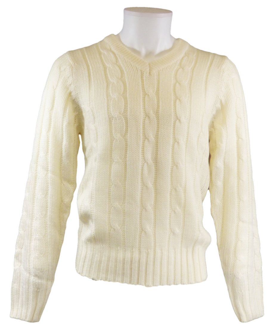 Cable Knit Cricket Sweater