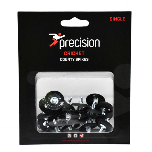 Precision County Spikes for sporting goods, single spike image showing a metal spike with a pointed tip and durable design.