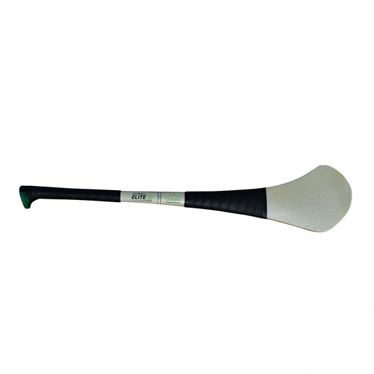 Cúltec Cultec Elite composite hurling stick with black and red design, lightweight sports equipment for hurling.