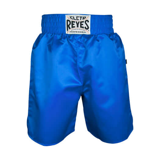 Cleto Reyes Satin Boxing Shorts - All Blue