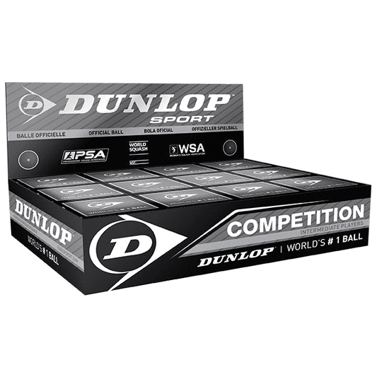 Dunlop Competition Squash Balls 1 Ball Box 12