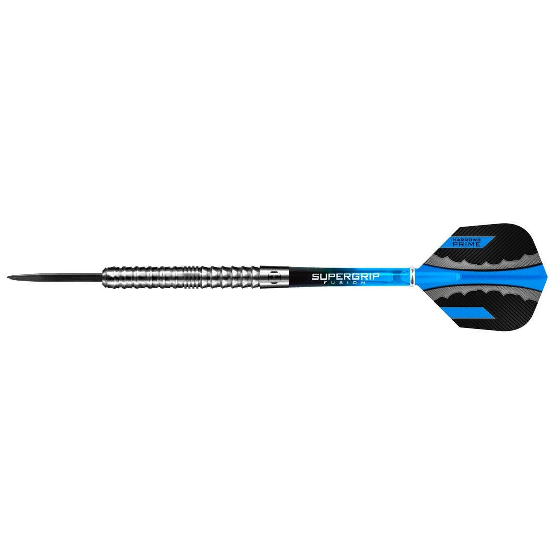 Harrows Razr Tungsten Darts with black and silver barrels, slim design, and steel tips for precision dart gameplay.