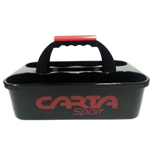 Cartasport Football Plastic Drinks Bottle Carrier Black