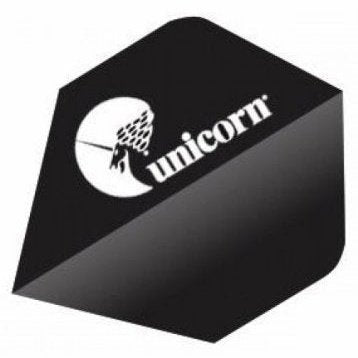 Unicorn Dart Flights Maestro Black Square Style No.8