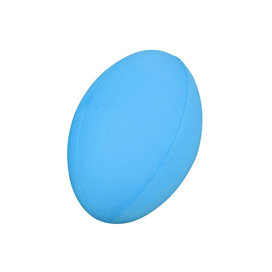 Pre-Sport Foam Rugby Ball Size 3 with soft foam exterior, suitable for beginners and training in sporting goods.