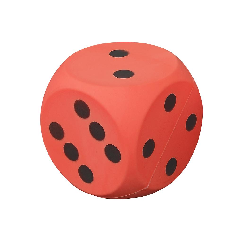 Foam Dice 14cm - Numbered 1-6 Spots for Throwing and Catching