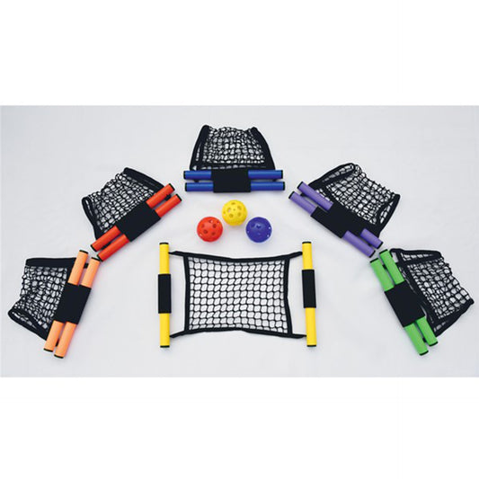 Pre-Sport ball catching net set with six durable nets for sports practice and training, suitable for various ball sports activities.
