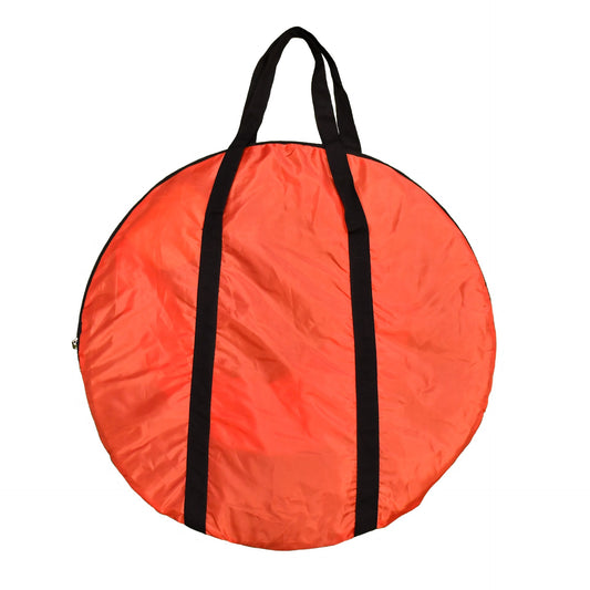 Pre-Sport 5ft pop-up velcro target disc with six balls for sporting practice and target training.