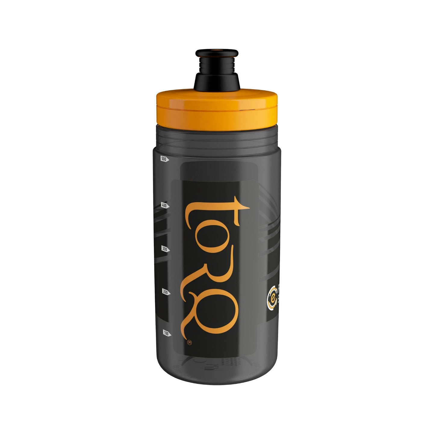 Torq Elite Kebea 550ml sports water bottle with a sleek design and secure lid for active hydration.