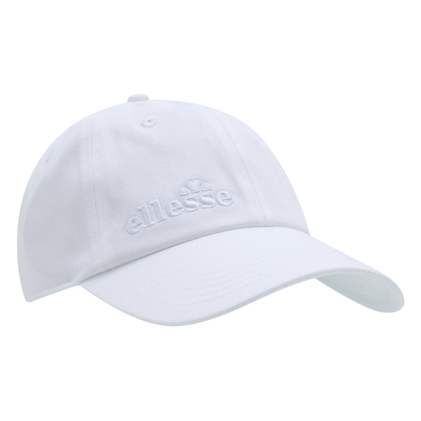 Ellesse Arona cap, stylish accessories with adjustable strap and logo branding, worn by a person outdoors.