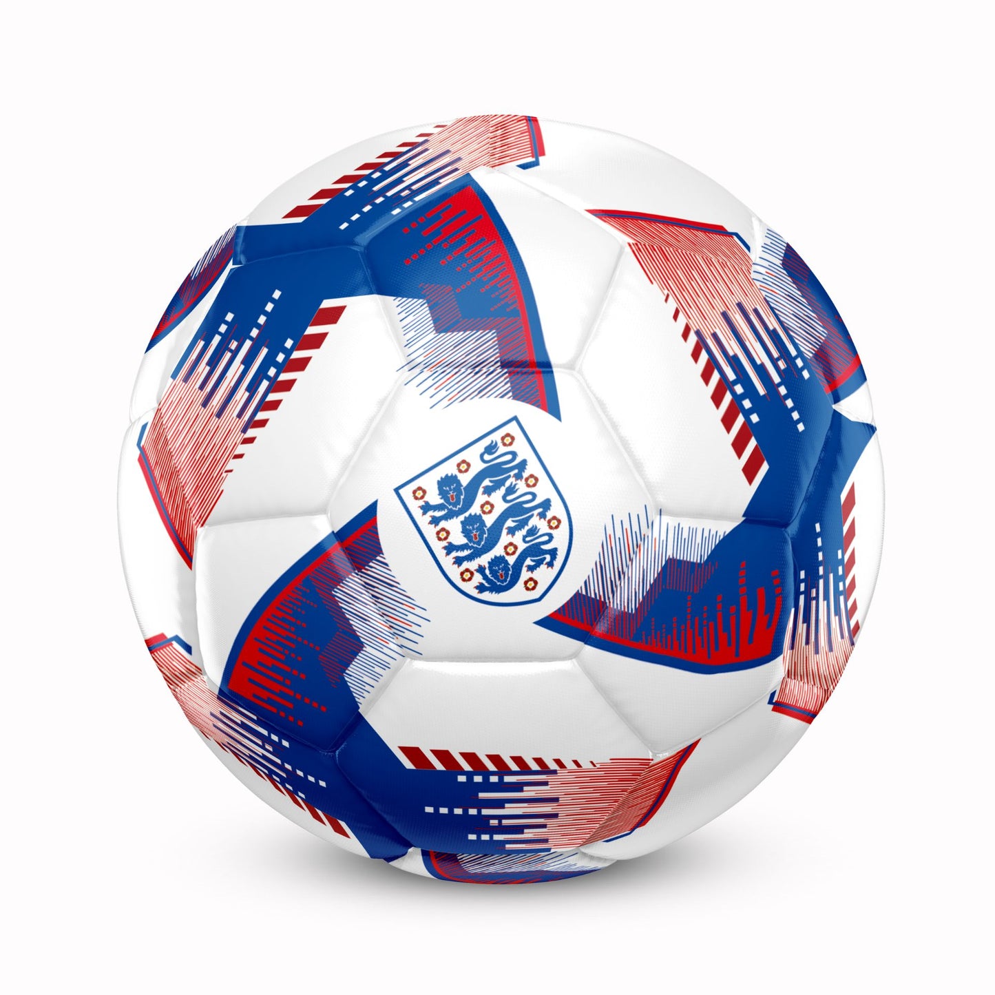 Team Merchandise Blitz football for sporting goods, showing the branded football with team logo and vibrant colors.
