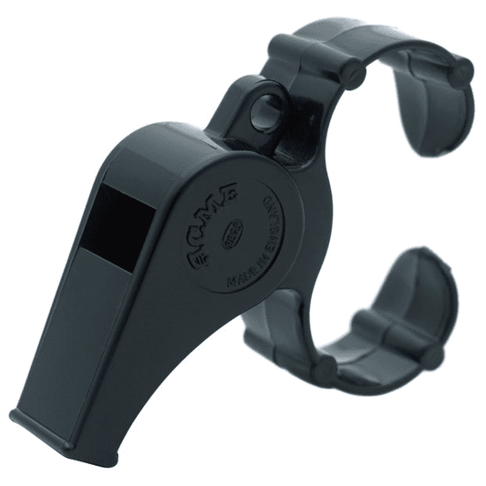 Acme Thunderer Black Plastic Finger Whistle